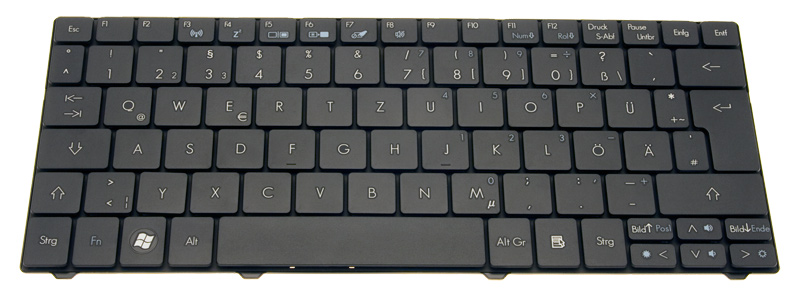 Gateway Tastatur deutsch (DE) schwarz Gateway NS10I Serie (Original) Gateway Tastatur deutsch (DE) schwarz Gateway NS10I Serie (Original)