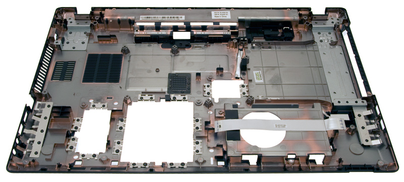PackardBell Gehäuseunterteil / Cover Lower W/USB BD CABLE EasyNote LM87 Serie (Original)