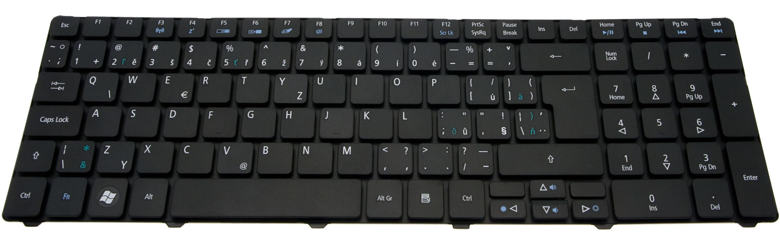 eMachines Tastatur / Keyboard (Czech-Slovakia) eMachines E732Z Serie (Original)