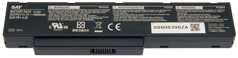 PackardBell HERA SMP PANA LI 6C 4400MAH EasyNote MH35 Serie (Original) PackardBell HERA SMP PANA LI 6C 4400MAH EasyNote MH35 Serie (Original)