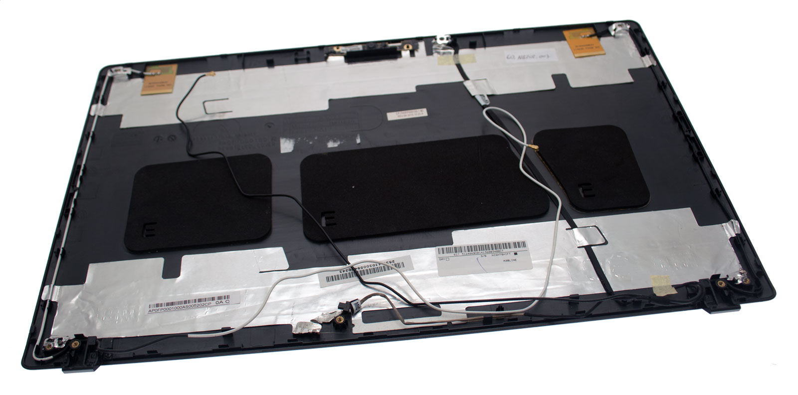 eMachines Displaydeckel / LCD Cover LED IMR BLACK USED / BGRD eMachines E642G Serie (Original)