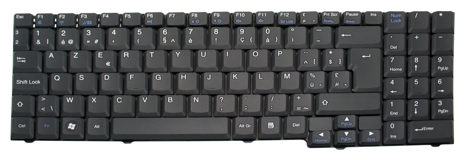 PackardBell Tastatur / Keyboard (Belgium) EasyNote MH35 Serie (Original) PackardBell Tastatur / Keyboard (Belgium) EasyNote MH35 Serie (Original)