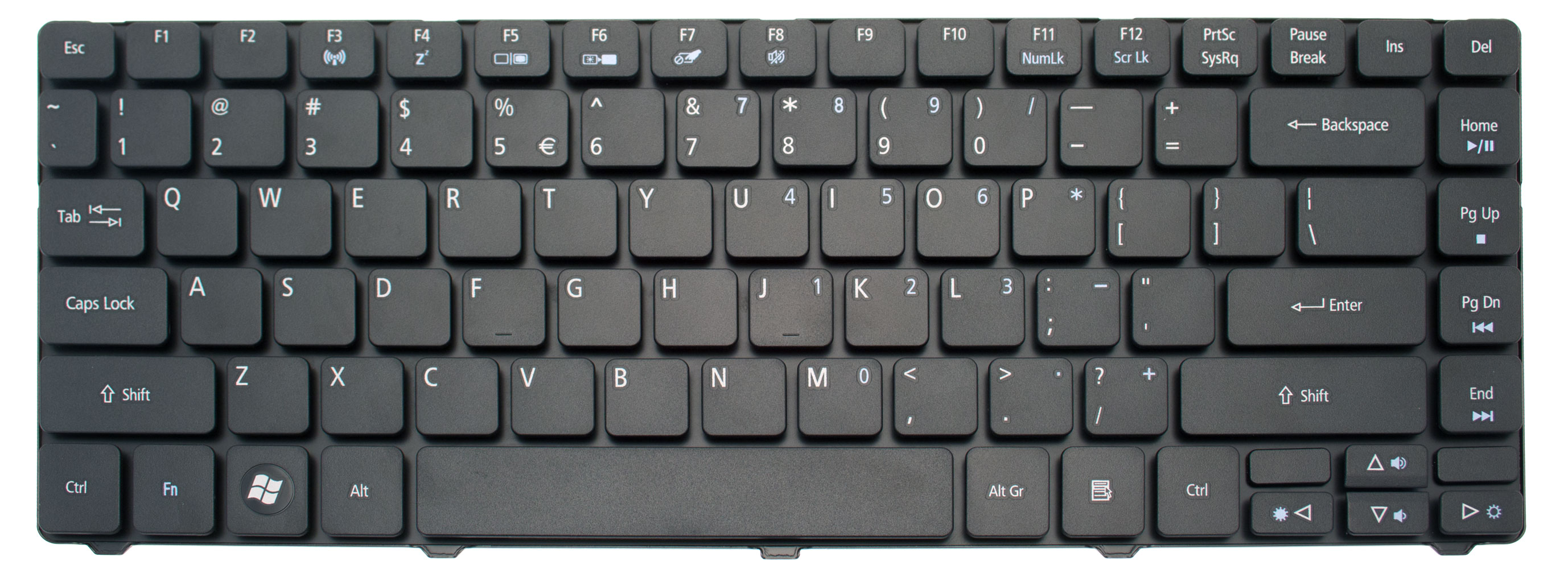 eMachines Tastatur US-Int. (US) schwarz eMachines D644 Serie (Original) eMachines Tastatur US-Int. (US) schwarz eMachines D644 Serie (Original)