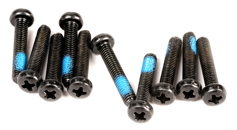 SEGWAY KREUZSCHLITZ-LINSENKOPF-SCHRAUBE AUS KOHLENSTOFFSTAHL M3X16 GT1 D (Original)