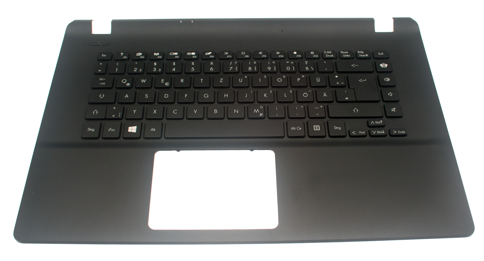 PackardBell Tastatur deutsch (DE) + Top Case schwarz EasyNote TF71BM Serie (Original)