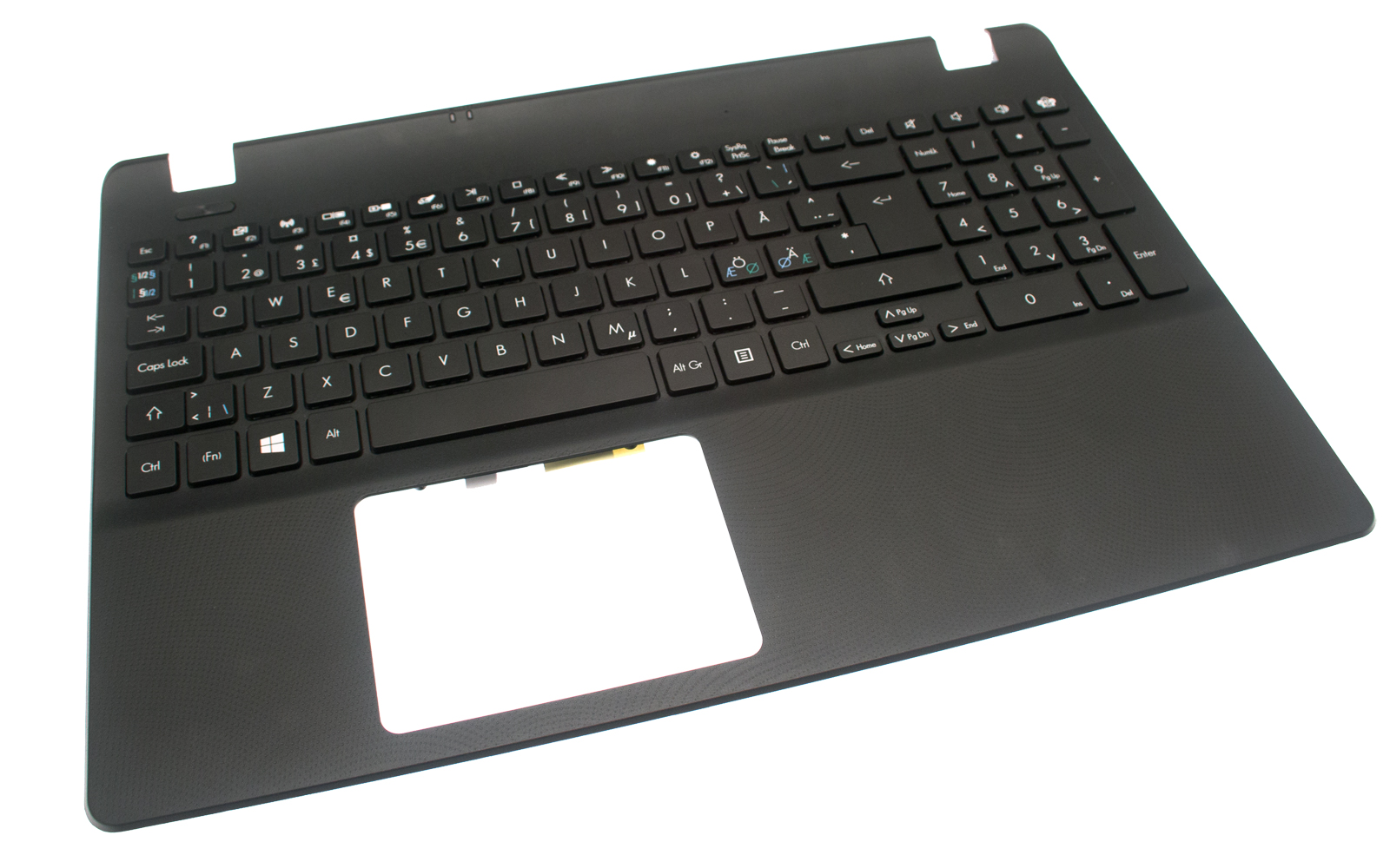 PackardBell Tastatur skandinavisch (NORDIC) + Top Case schwarz EasyNote TG71BM Serie (Original) PackardBell Tastatur skandinavisch (NORDIC) + Top Case schwarz EasyNote TG71BM Serie (Original)