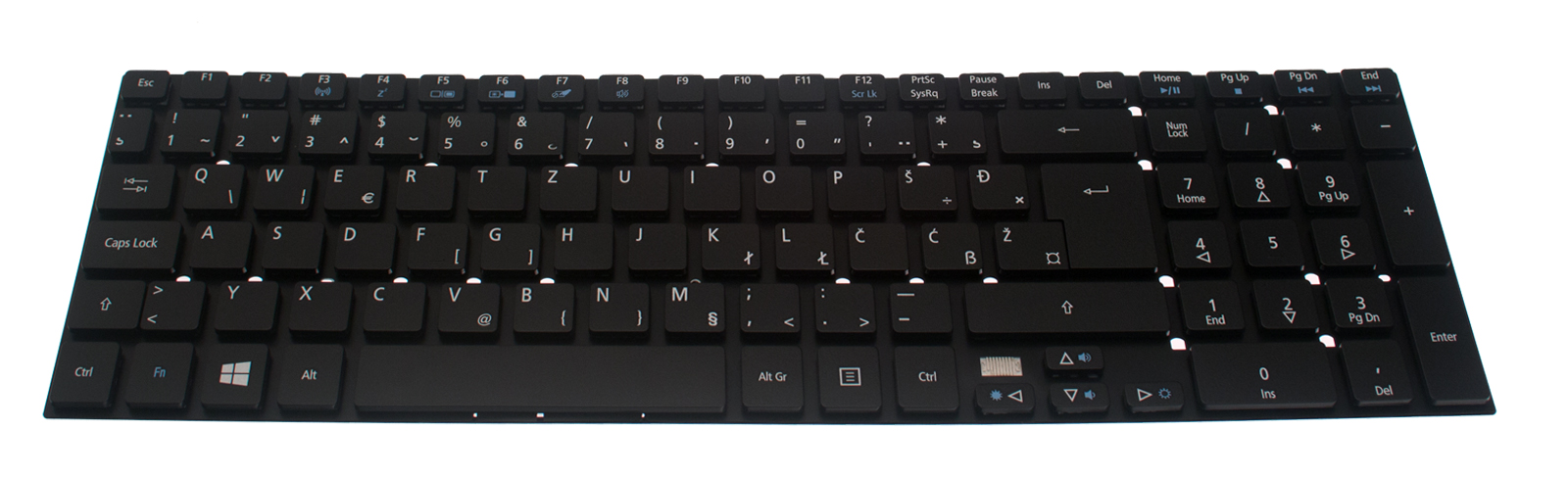 Gateway Tastatur Slowenisch/Kroatisch (SI/HR) schwarz Gateway NV52L Serie (Original) Gateway Tastatur Slowenisch/Kroatisch (SI/HR) schwarz Gateway NV52L Serie (Original)