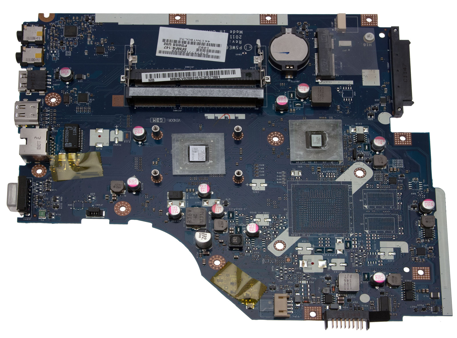 Gateway Mainboard ME644.UMA.W/E300.LF Gateway NV51B Serie (Original)