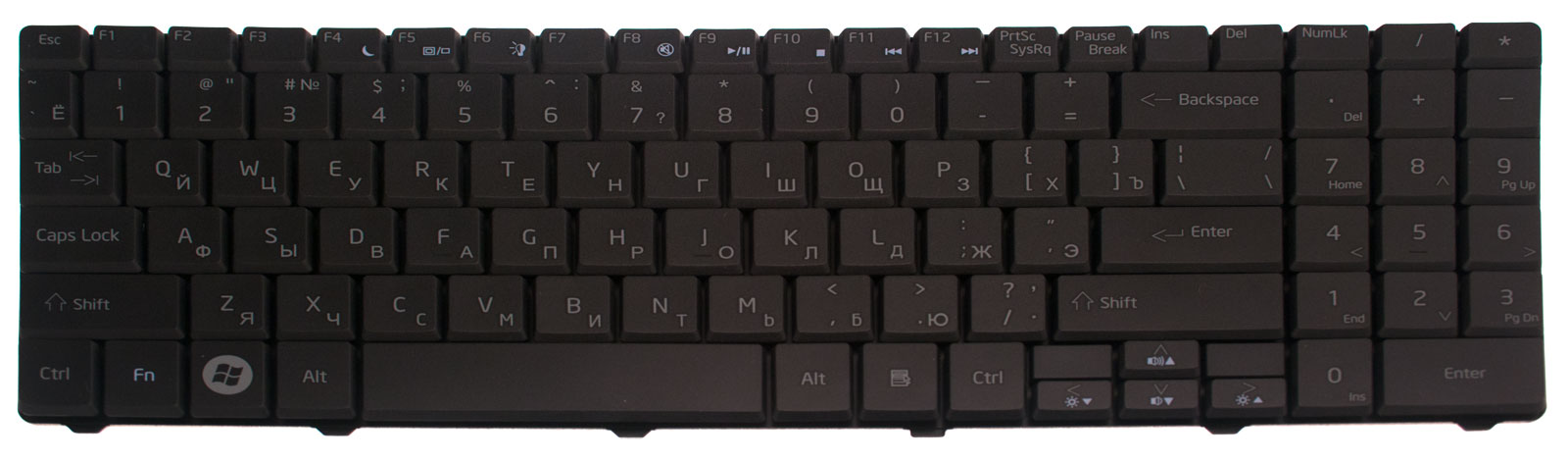 eMachines Tastatur / Keyboard (Russia) eMachines E628 Serie (Original) eMachines Tastatur / Keyboard (Russia) eMachines E628 Serie (Original)