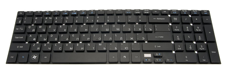 Gateway Tastatur russisch (RU) schwarz Gateway NV52L Serie (Original) Gateway Tastatur russisch (RU) schwarz Gateway NV52L Serie (Original)