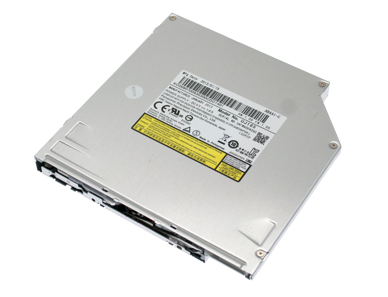 PackardBell SLOT-IN Blu - ray Laufwerk / DVD - Brenner oneTwo L5710 Serie (Original)