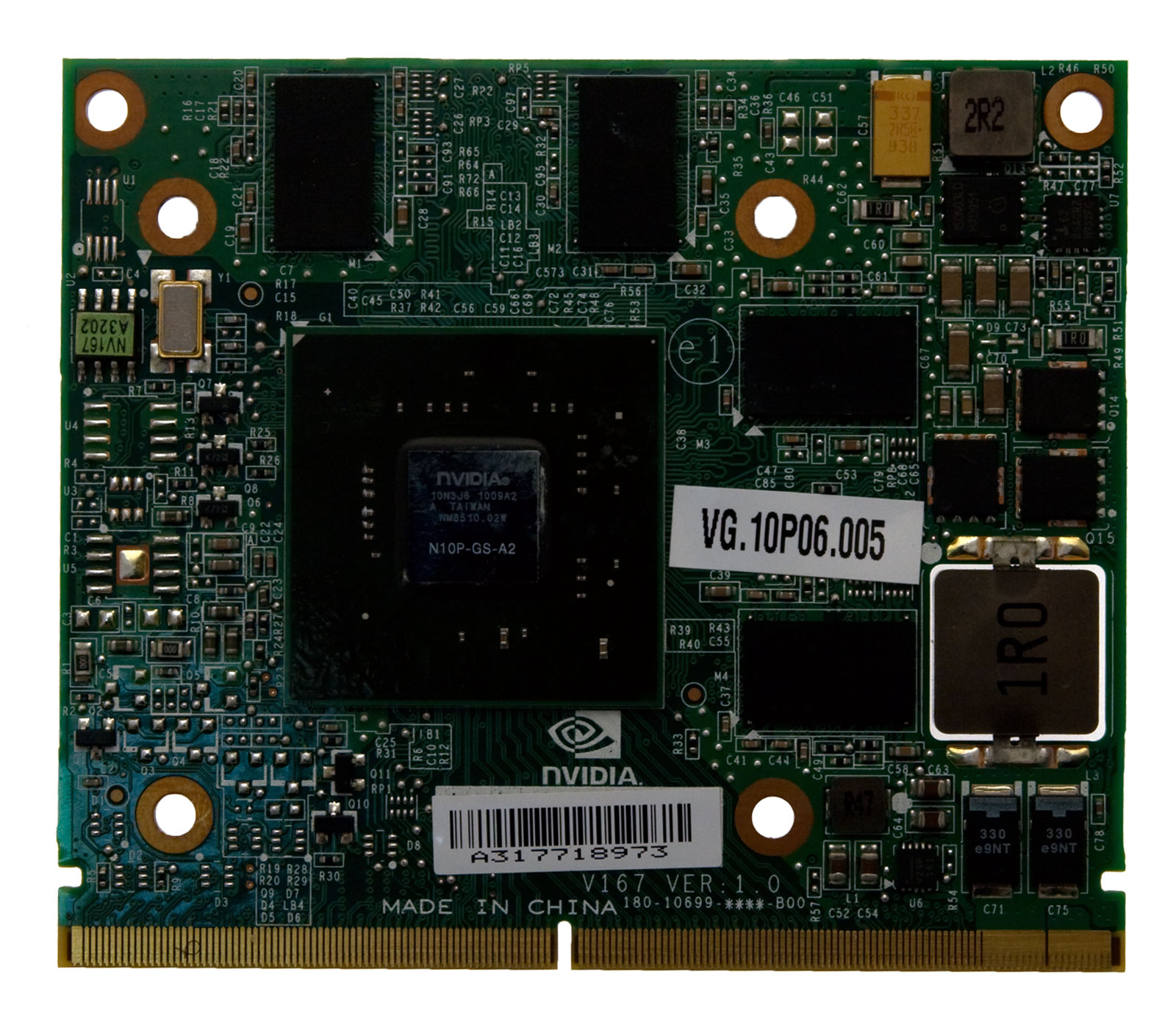 PackardBell Grafikkarte / N10PGS / nVidia GT240M 1GB oneTwo L5710 Serie (Original)