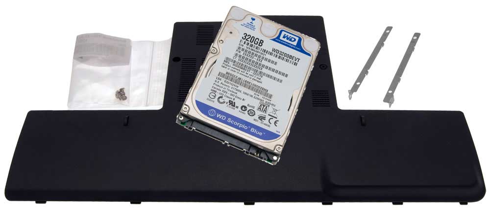 Gateway Einbaukit 2nd HDD mit 320GB HDD Gateway NV77H Serie (Original)