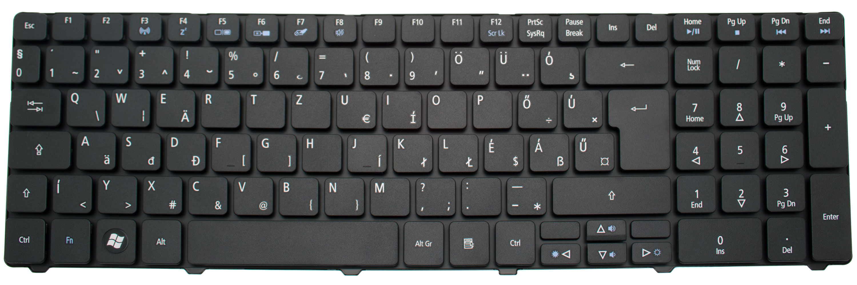 eMachines Tastatur / Keyboard (Hungary) eMachines E732Z Serie (Original)