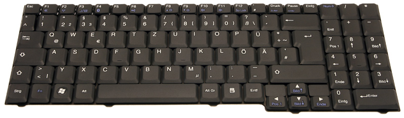 PackardBell Tastatur / Keyboard (German) EasyNote MB85 Serie (Original) PackardBell Tastatur / Keyboard (German) EasyNote MB85 Serie (Original)