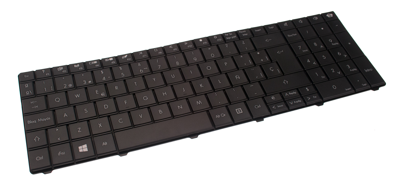 Gateway Tastatur spanisch (ES) schwarz Gateway NV51B Serie (Original) Gateway Tastatur spanisch (ES) schwarz Gateway NV51B Serie (Original)