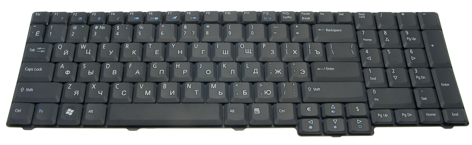 eMachines Tastatur russisch (RU) eMachines E728 Serie (Original) eMachines Tastatur russisch (RU) eMachines E728 Serie (Original)