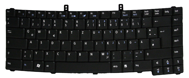 Gateway Tastatur deutsch (DE) schwarz Gateway NS50T Serie (Original) Gateway Tastatur deutsch (DE) schwarz Gateway NS50T Serie (Original)