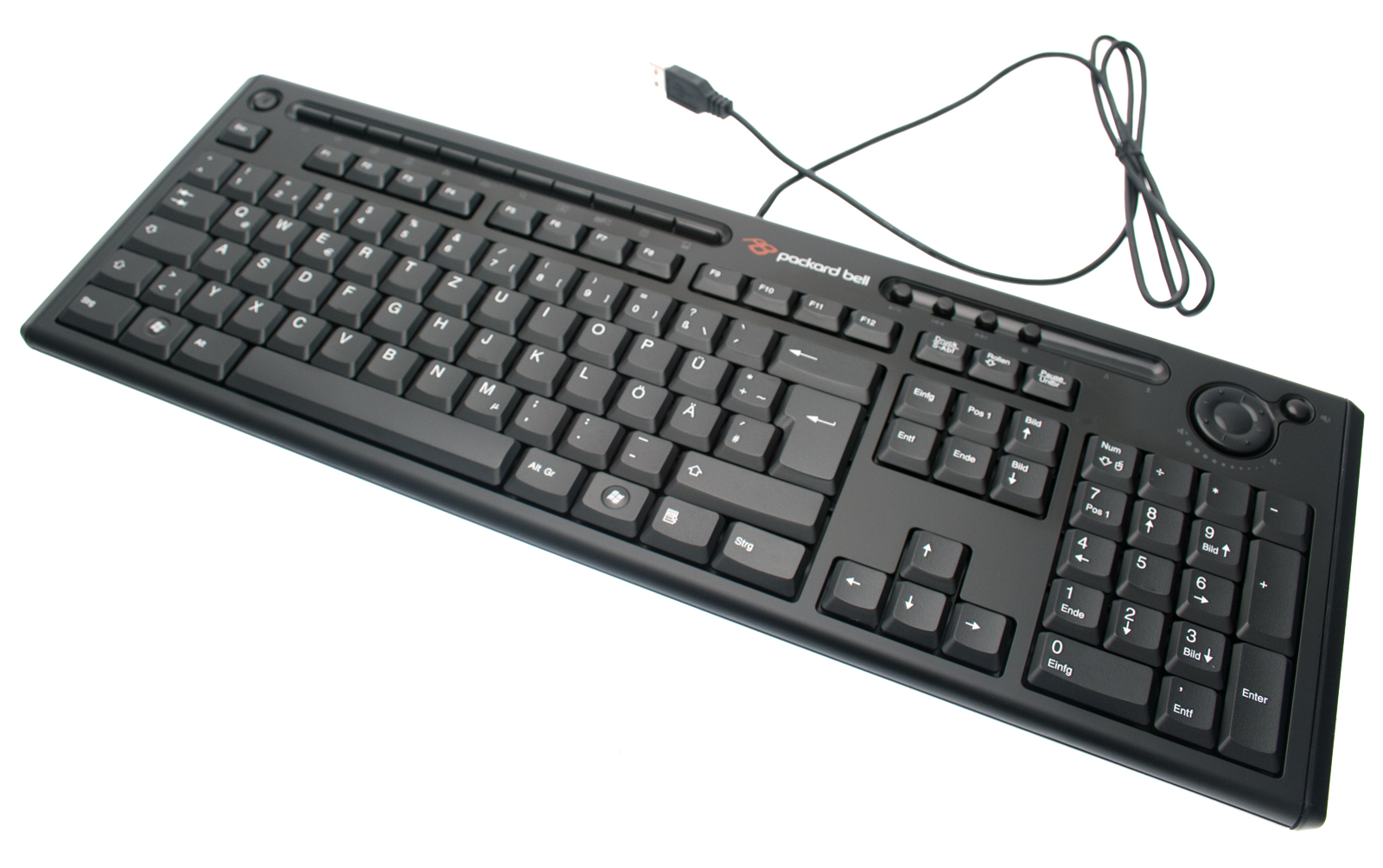 PackardBell USB Tastatur Deutsch (DE) schwarz oneTwo L5831 Serie (Original) PackardBell USB Tastatur Deutsch (DE) schwarz oneTwo L5831 Serie (Original)