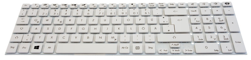 Gateway Tastatur deutsch (DE) weiß Gateway NV52L Serie (Original) Gateway Tastatur deutsch (DE) weiß Gateway NV52L Serie (Original)