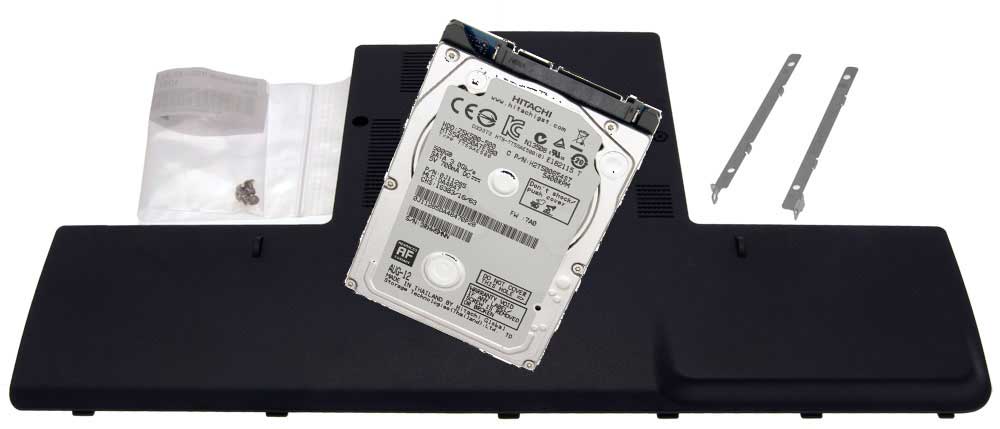 Gateway Einbaukit 2nd HDD mit 500GB HDD Gateway NV77H Serie (Original)