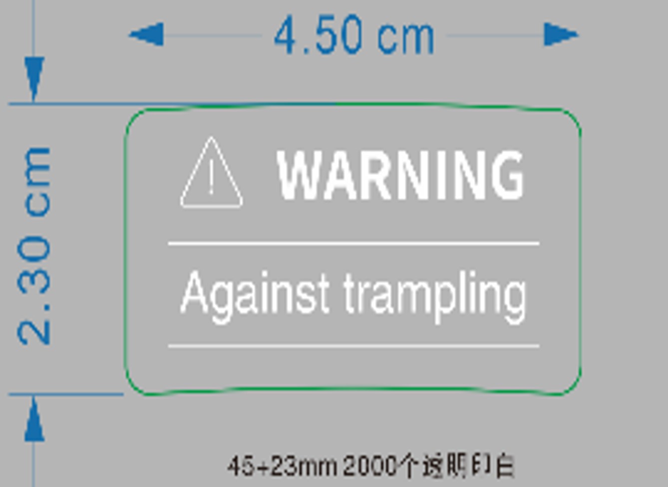 GROVER Aufkleber G SOX (Original)