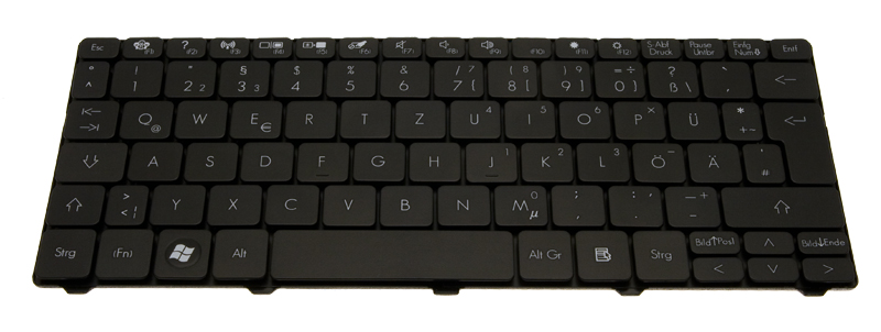 Gateway Tastatur deutsch (DE) schwarz Gateway LT40 Serie (Original)