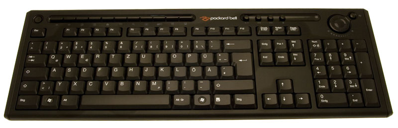 PackardBell Wireless Tastatur deutsch (DE) schwarz oneTwo L5831 Serie (Original) PackardBell Wireless Tastatur deutsch (DE) schwarz oneTwo L5831 Serie (Original)