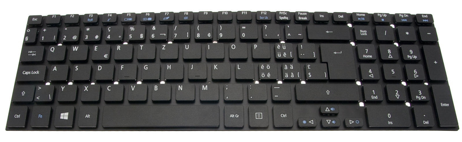 Gateway Tastatur Schweiz/Deutsch (CH/DE) schwarz Gateway NV52L Serie (Original) Gateway Tastatur Schweiz/Deutsch (CH/DE) schwarz Gateway NV52L Serie (Original)