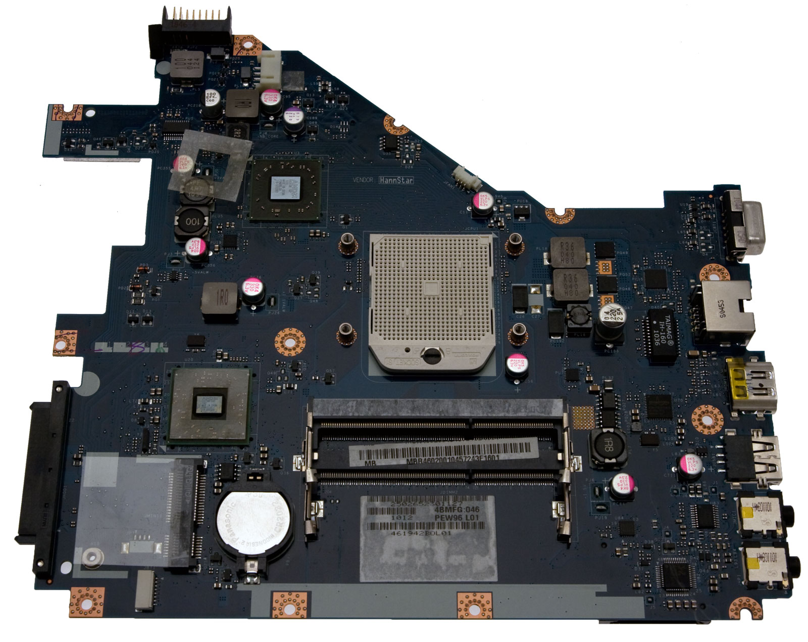 Gateway Mainboard UMA.AS5552.LF Gateway NV50A Serie (Original) Gateway Mainboard UMA.AS5552.LF Gateway NV50A Serie (Original)