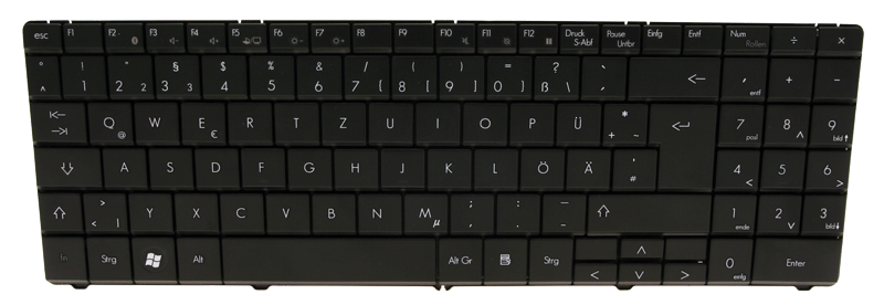 PackardBell Tastatur / Keyboard (German) EasyNote TN65 Serie (Original) PackardBell Tastatur / Keyboard (German) EasyNote TN65 Serie (Original)