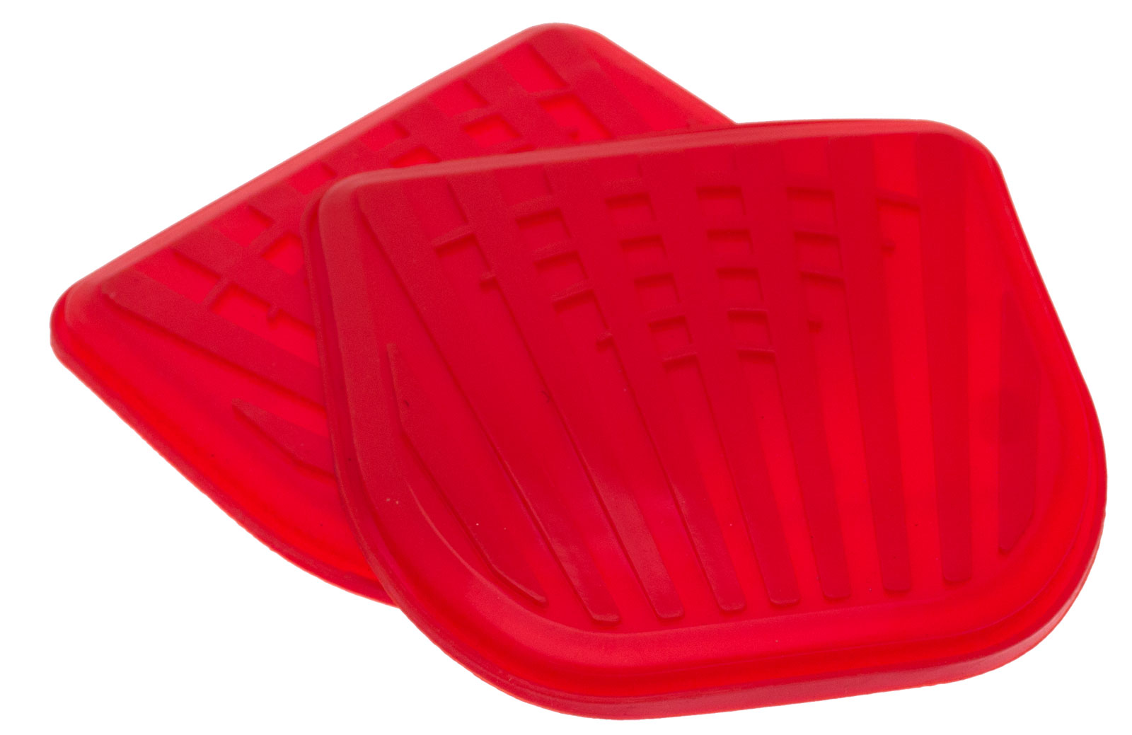 CITYBLITZ Pedalabdeckung, Gummi, rot CB007 (Original)