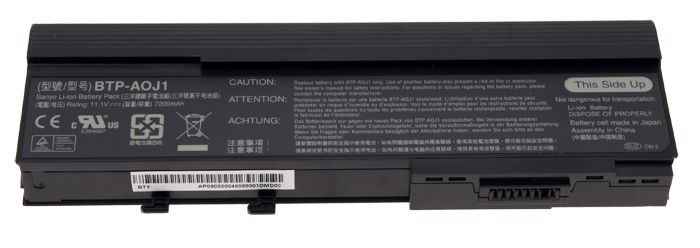 Gateway Akku / Batterie 7200mAh Gateway NO50TG Serie (Original) Gateway Akku / Batterie 7200mAh Gateway NO50TG Serie (Original)