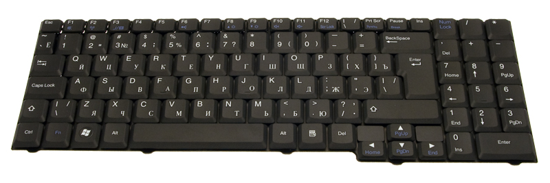PackardBell Tastatur russisch (RU) schwarz EasyNote MH36 Serie (Original) PackardBell Tastatur russisch (RU) schwarz EasyNote MH36 Serie (Original)