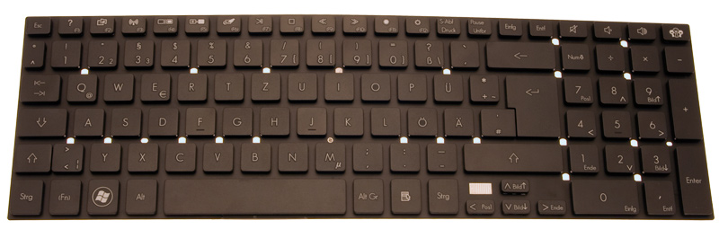 Gateway Tastatur deutsch (DE) schwarz Gateway NV55S Serie (Original)