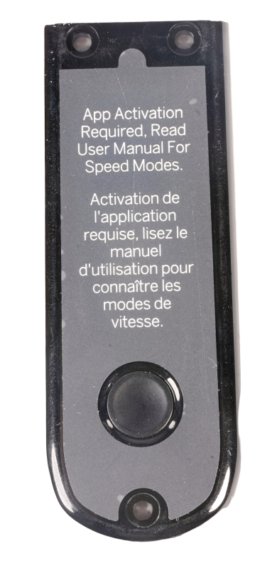 SEGWAY DISPLAY / DASHBOARD COVER MAX G30D II (Original) SEGWAY DISPLAY / DASHBOARD COVER MAX G30D II (Original)